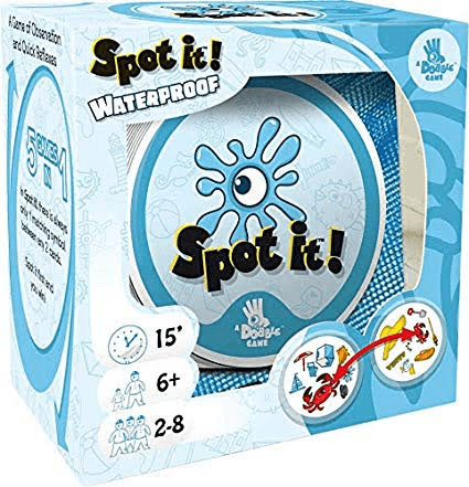 Spot It! Waterproof Box - Gaming Library