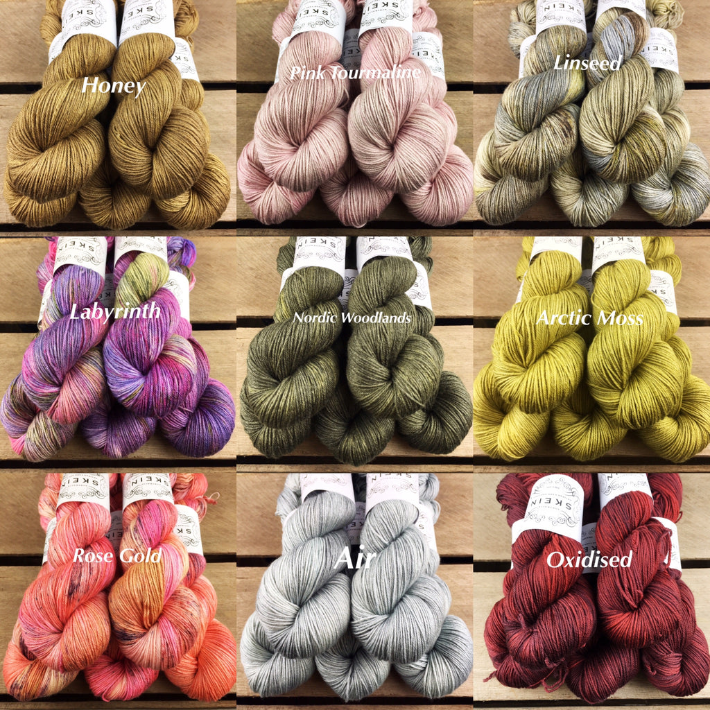 Tips from the Dyeing Studio #6: Choosing a good mohair yarn pairing! 