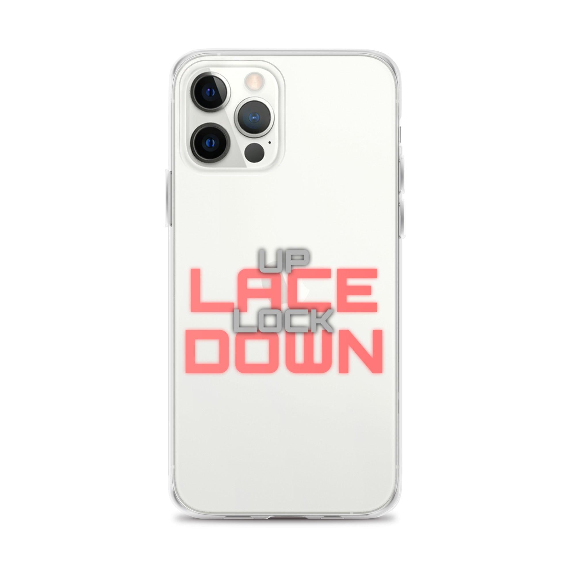 Angelo Sharpless "Lace Up Lock Down" iPhone Case