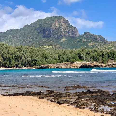 Māhāʻulepū Beach Kauai