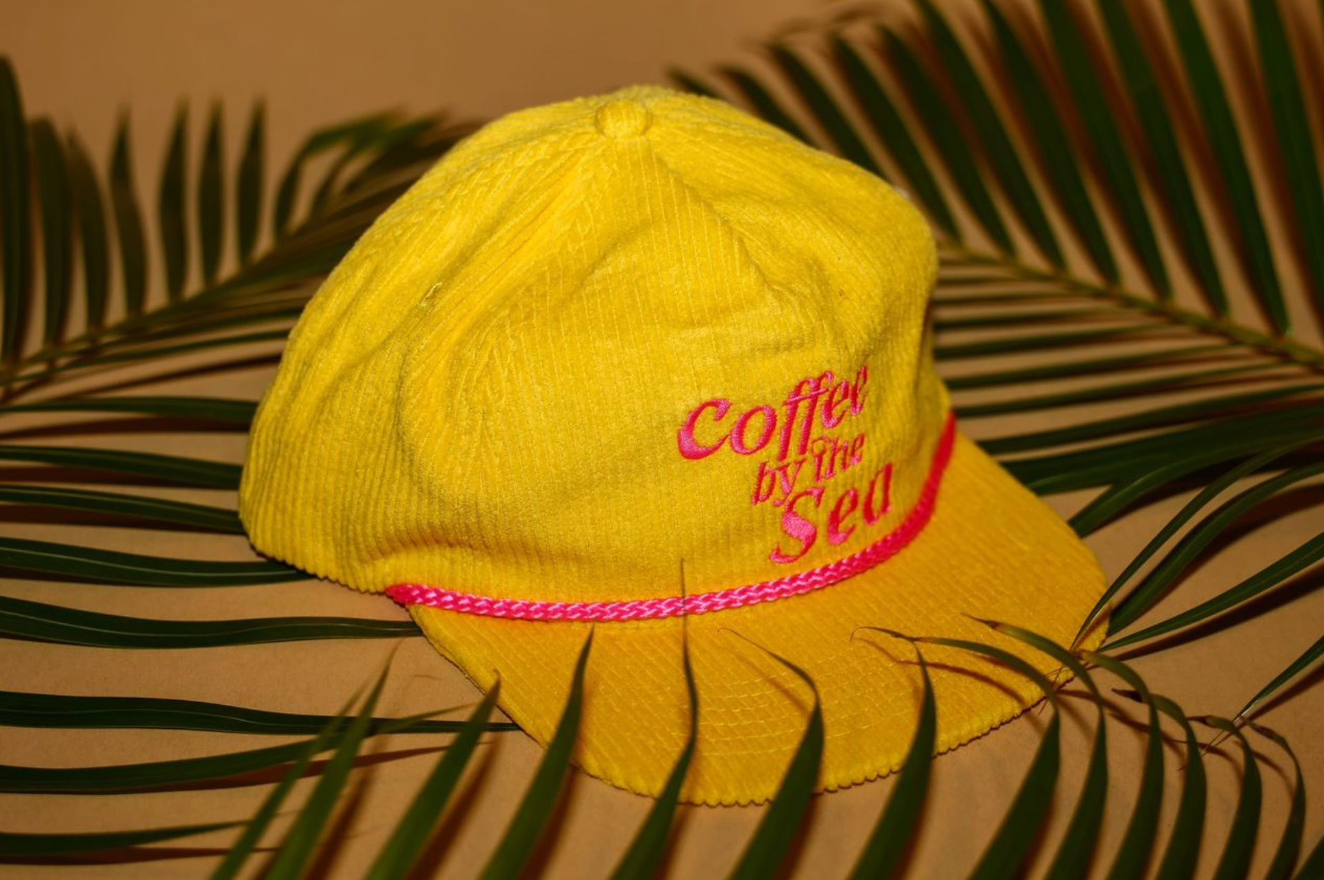Coffee by the Sea // Relaxed Corduroy 5 Panel Hats