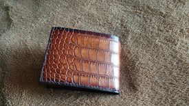 Handmade luxury leather cigar case - indian leather craft