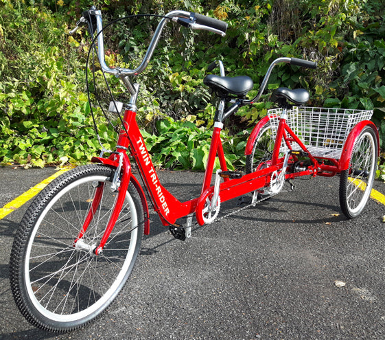 twin tandem bike