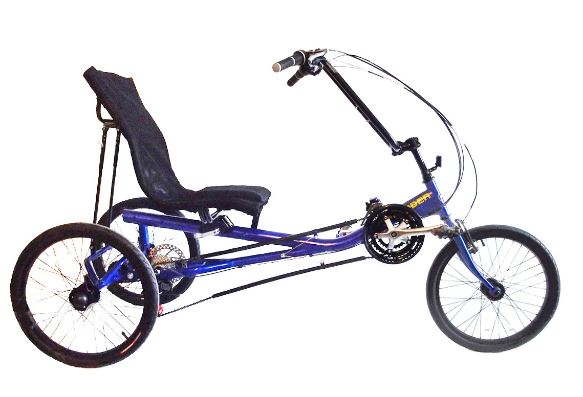 2 wheel recumbent bicycle