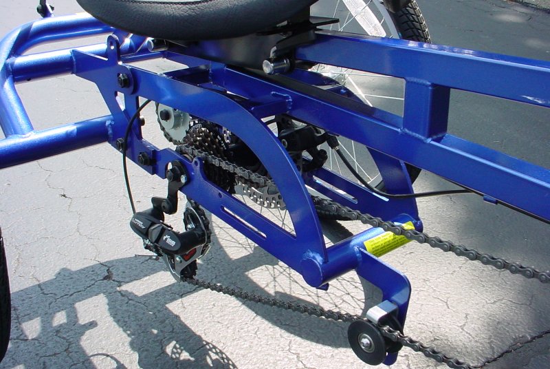 trailmate meteor recumbent adult tricycle