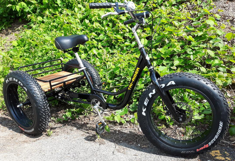 fat tire three wheel bike