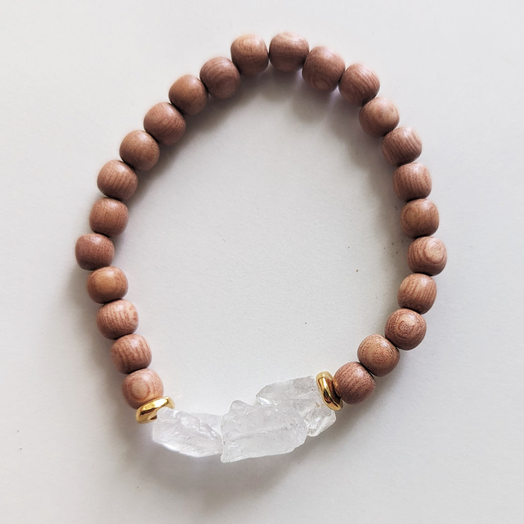 Cinnamon Spice Boho Wood Bead Bracelet Set – IsabelleGraceJewelry