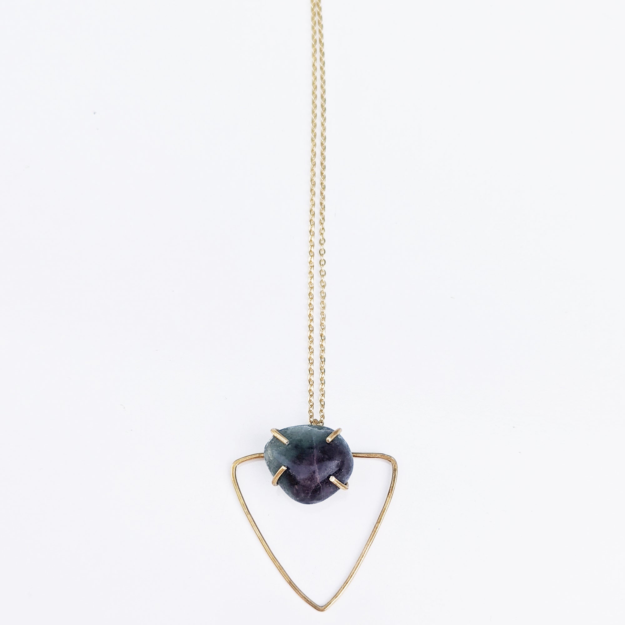 Fluorite Amulet Necklace