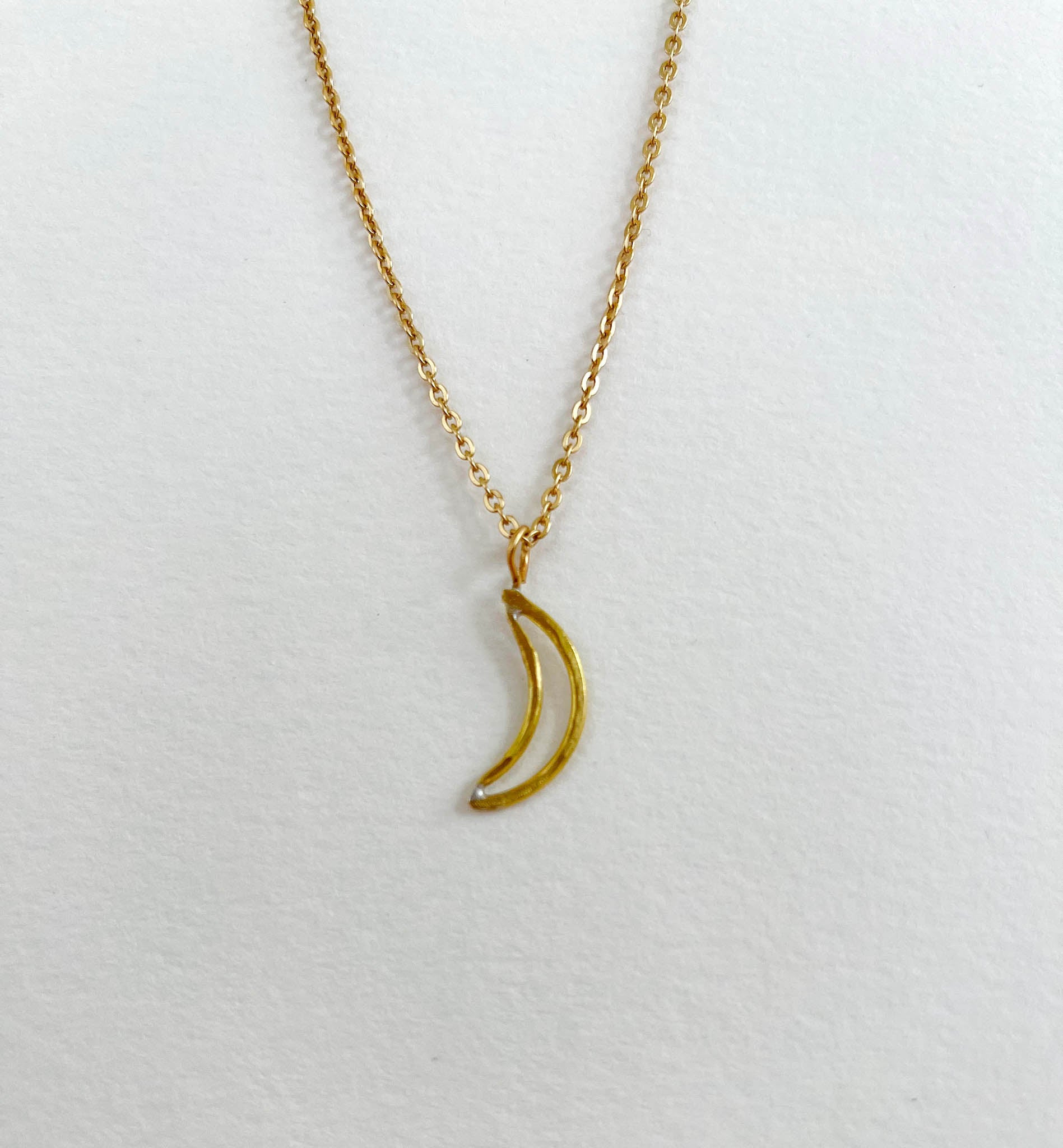 The Dainty Moon Necklace