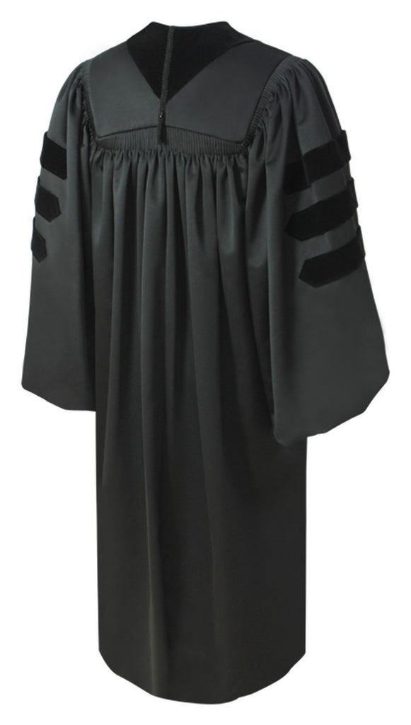 Deluxe Doctoral Graduation Gown - Academic Regalia – GradCanada