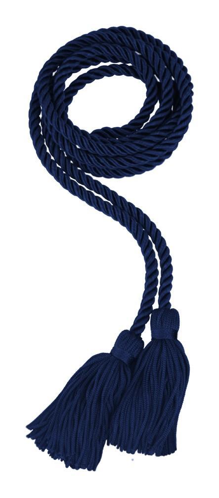 Navy Blue and White Two Color Graduation Honor Cord – GradCanada