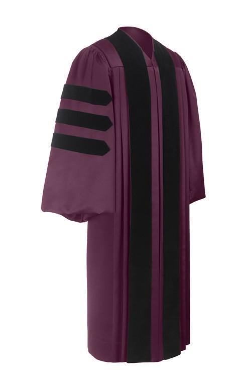 Deluxe Royal Blue and Gold Doctoral Gown | Cap and Gown Direct