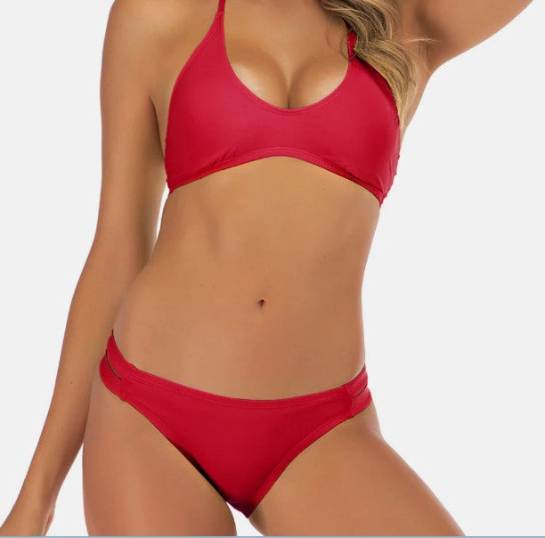 Are cutout halter neck bikini sets suitable for all body types?