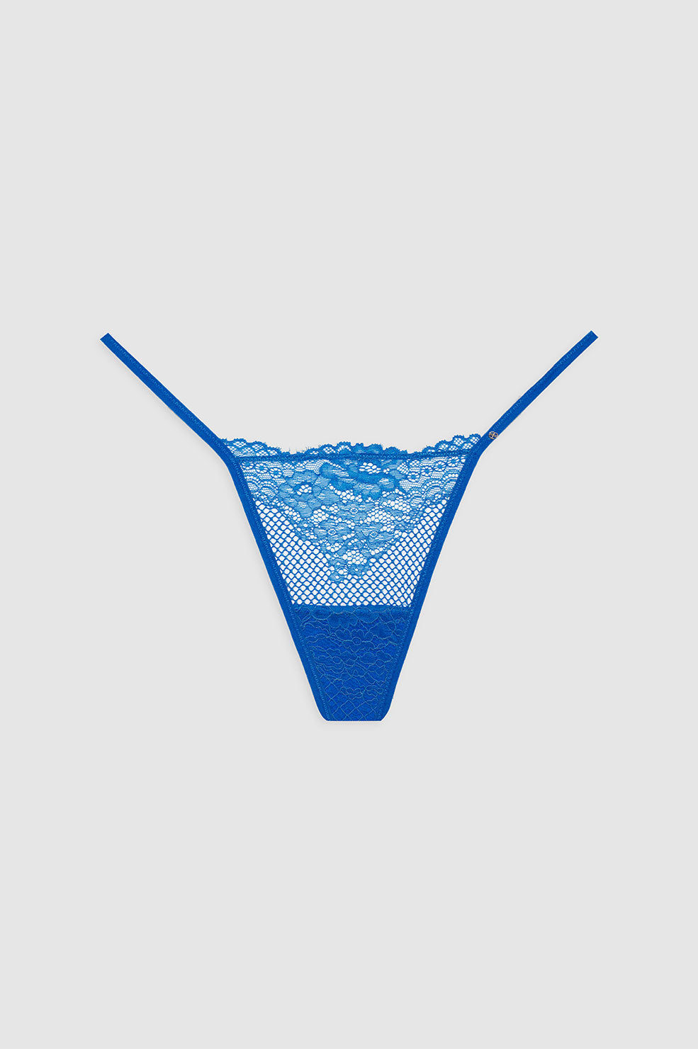 ANINE BING Amina Thong in Electric Blue