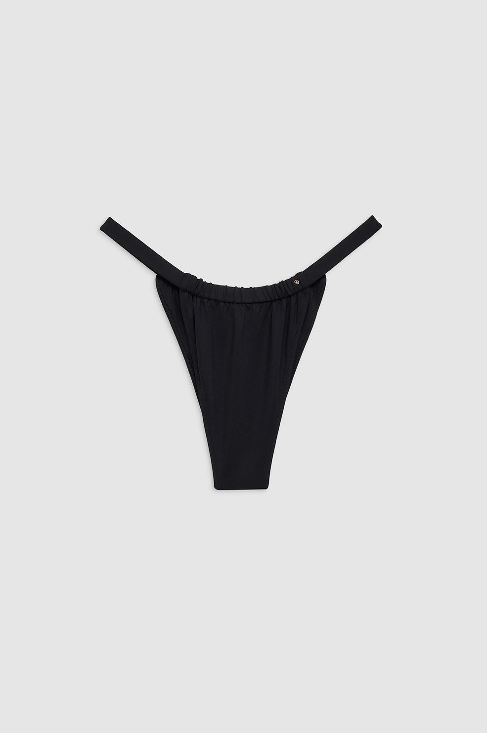 Shop Anine Bing Milani Bikini Bottom In Black