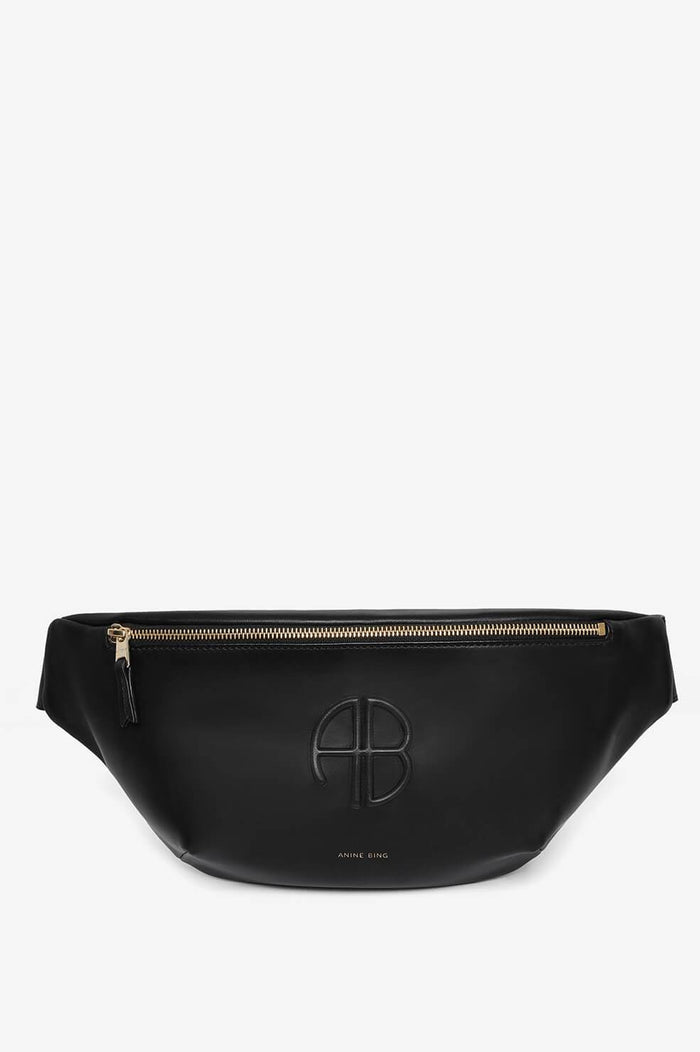 leather fanny bag