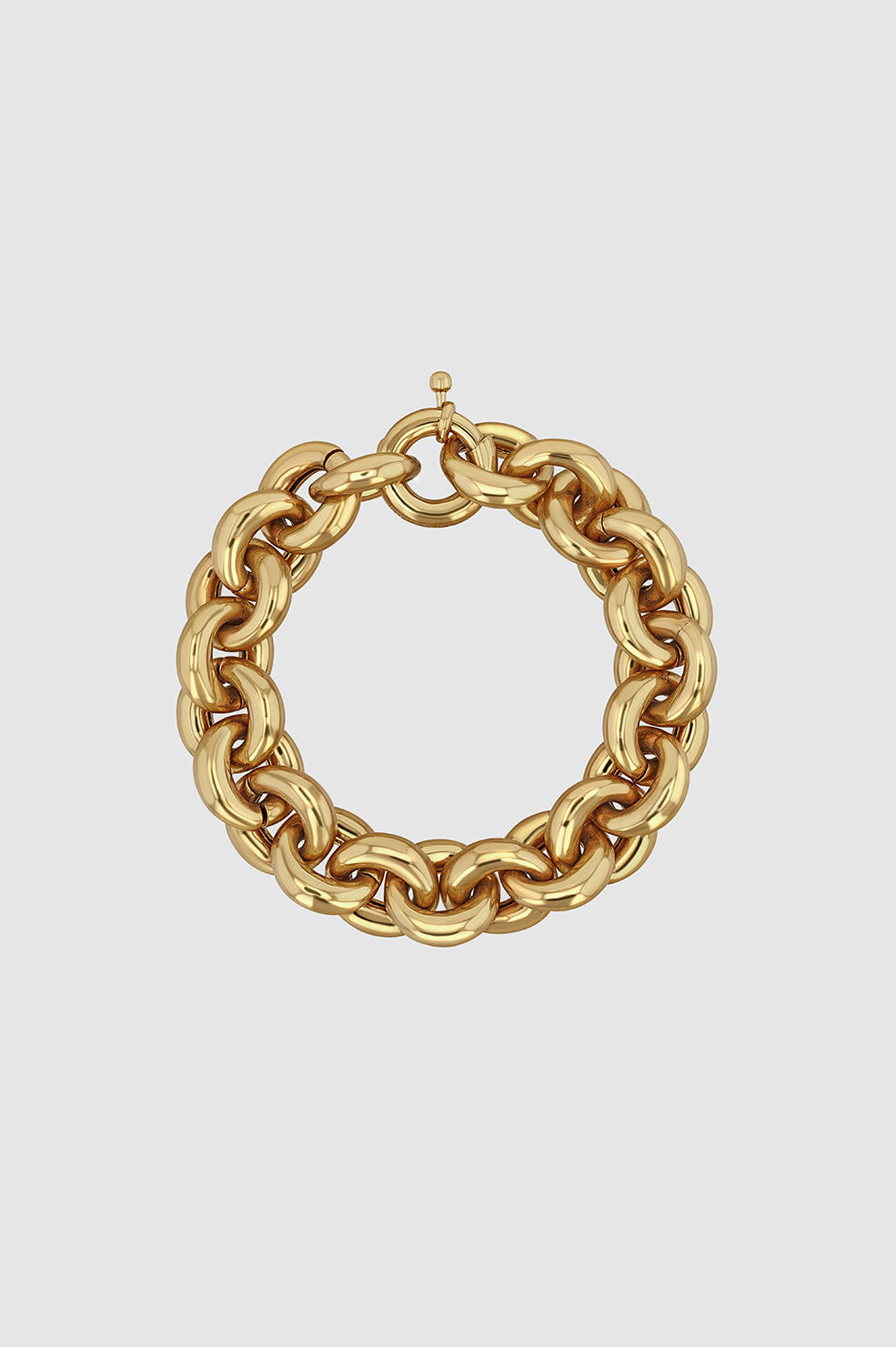 ANINE BING AB X MVB Rope Link Bracelet in Gold