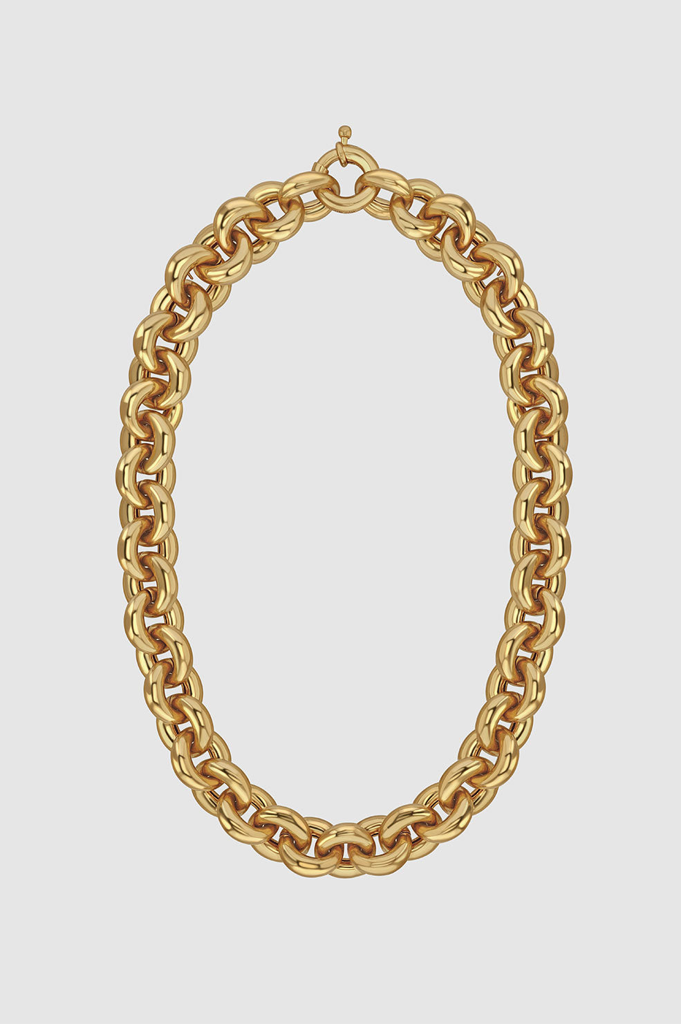 ANINE BING AB X MVB Rope Link Necklace in Gold