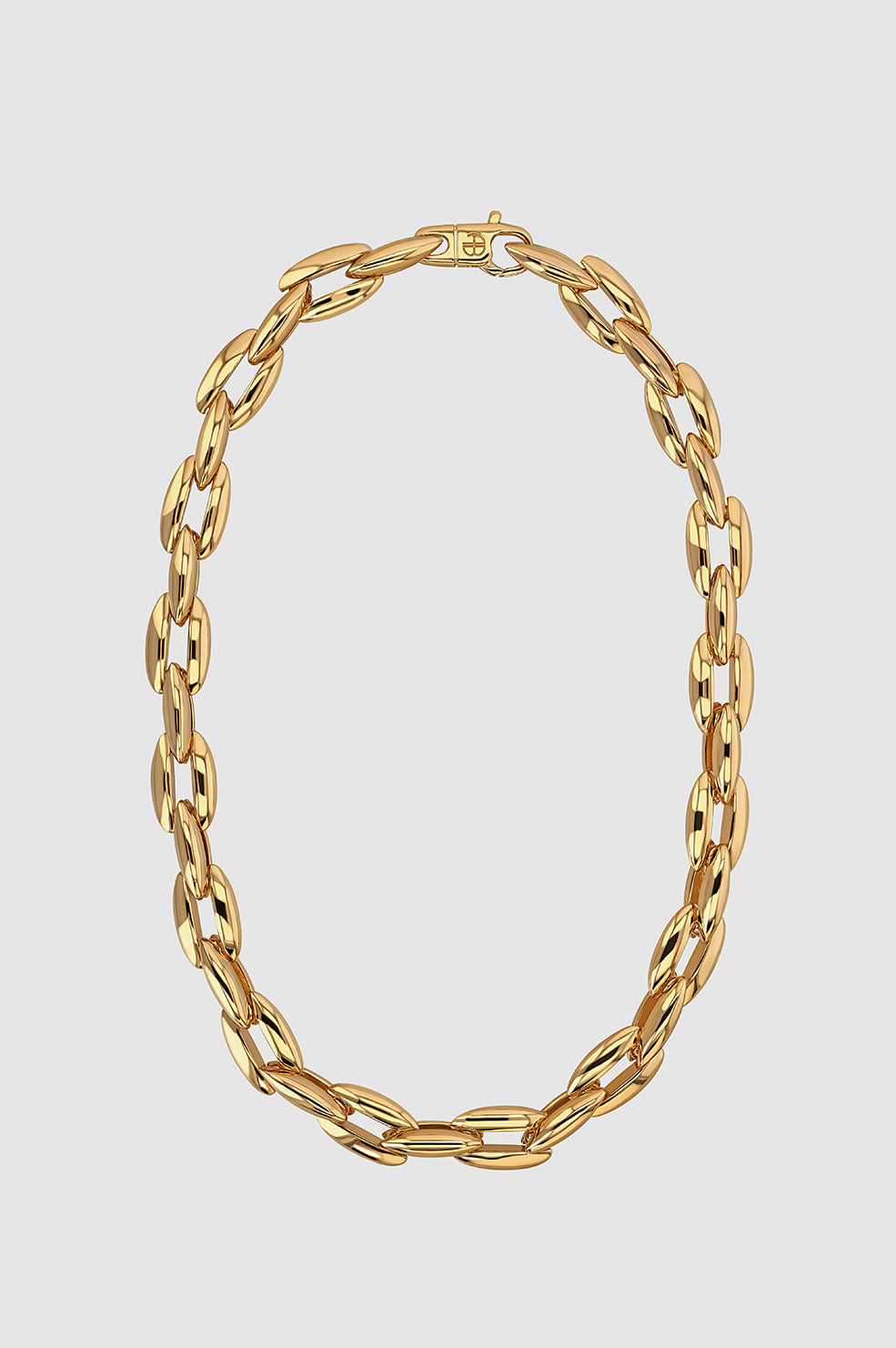 ANINE BING Oval Link Necklace in Gold