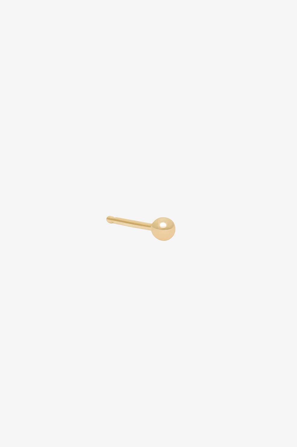 ANINE BING 14K GOLD SPHERE STUD,AB93-039-21-ONE