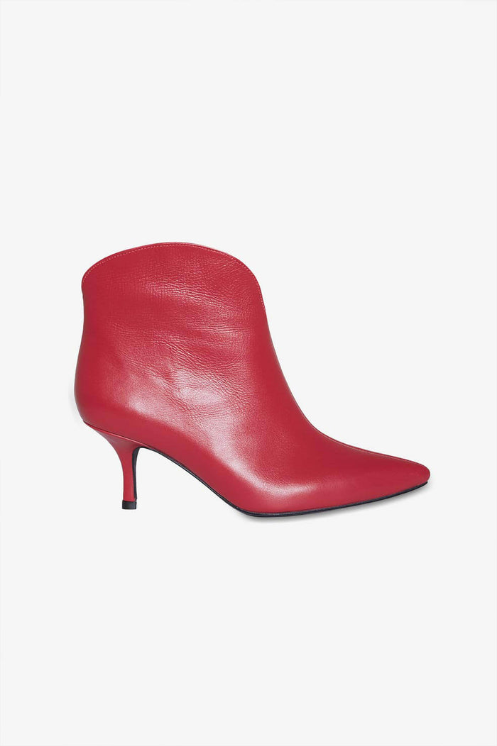 anine bing red boots