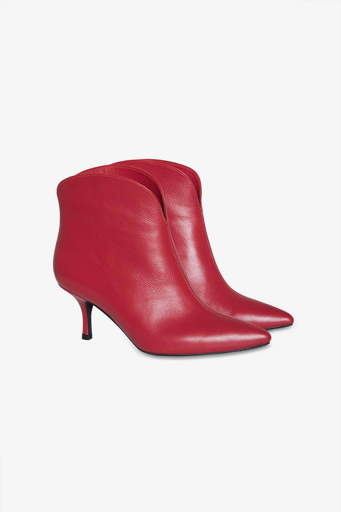 anine bing red boots