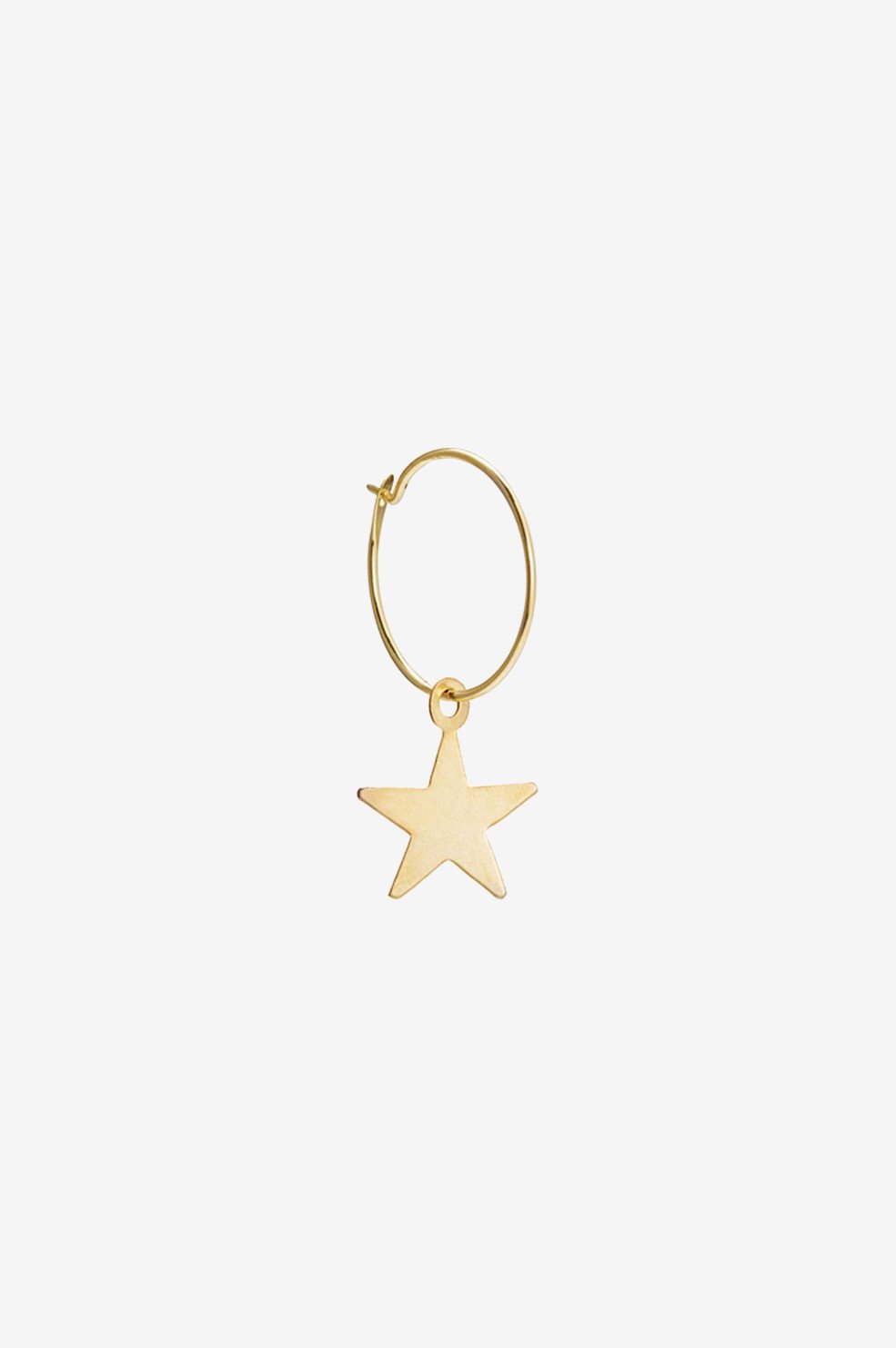 Anine Bing 14k Yellow Gold Star Earring