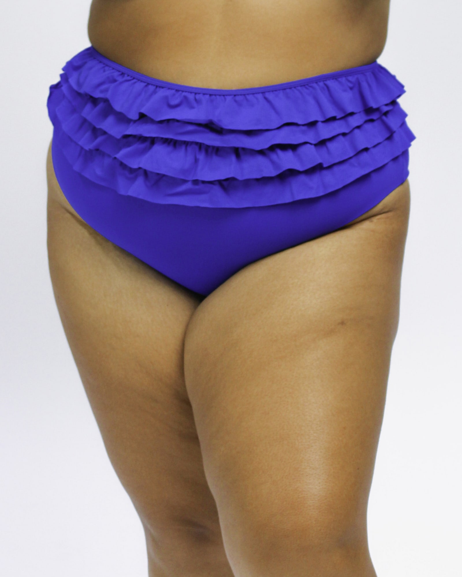 Ruby ruffle bikini bottom | Blue