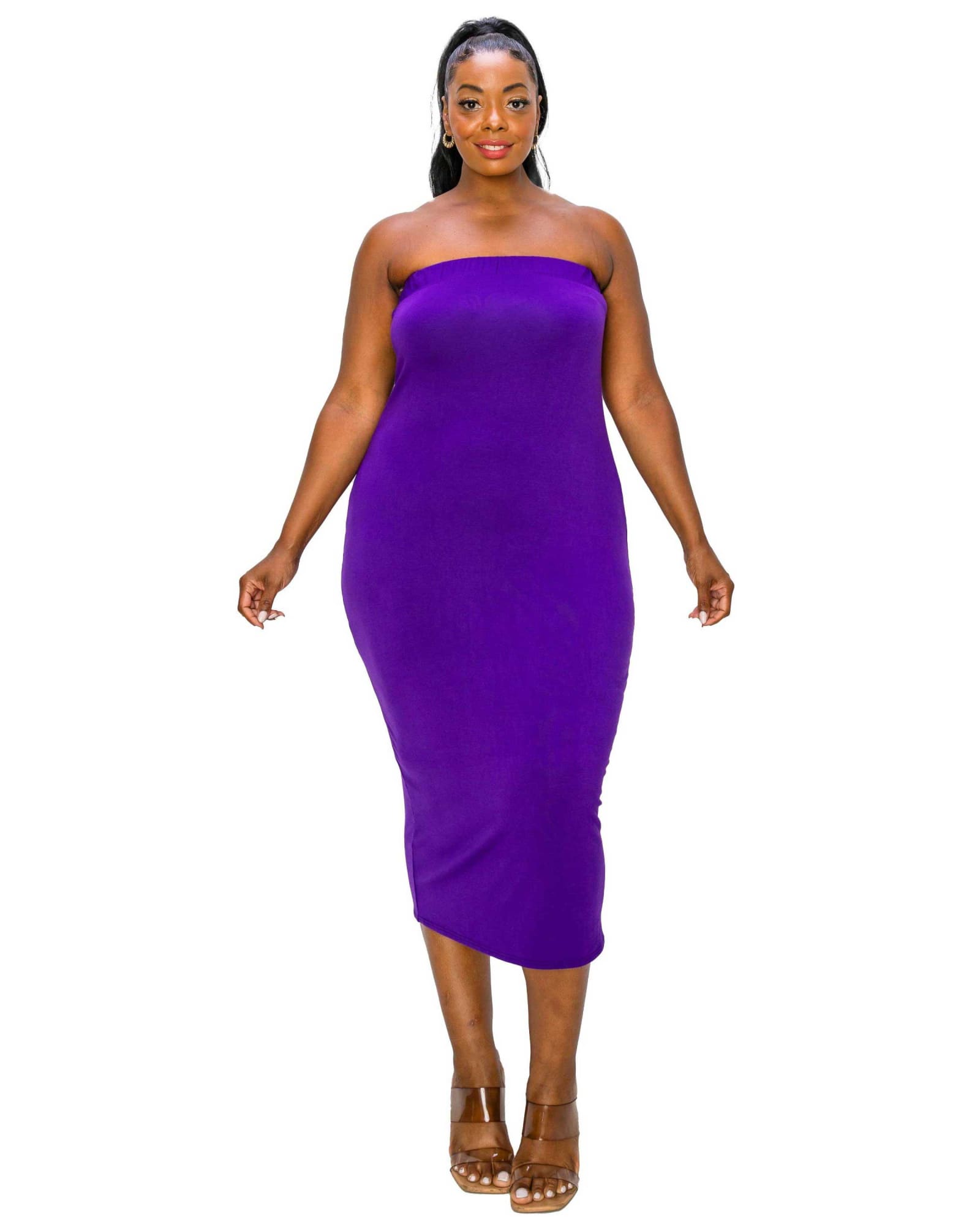 Willow Tube Dress | Purple