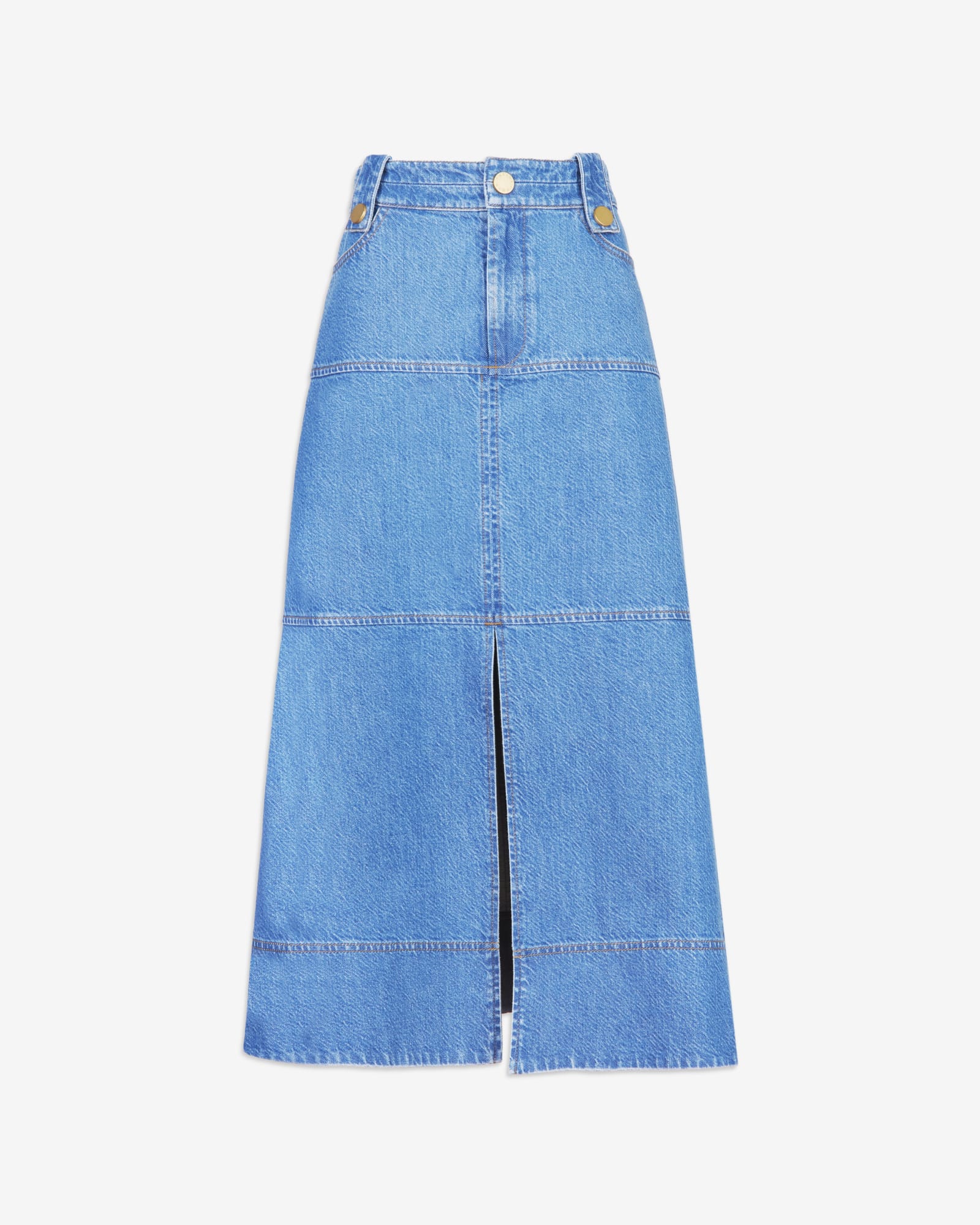 Hudie Skirt | Medium Indigo Blue