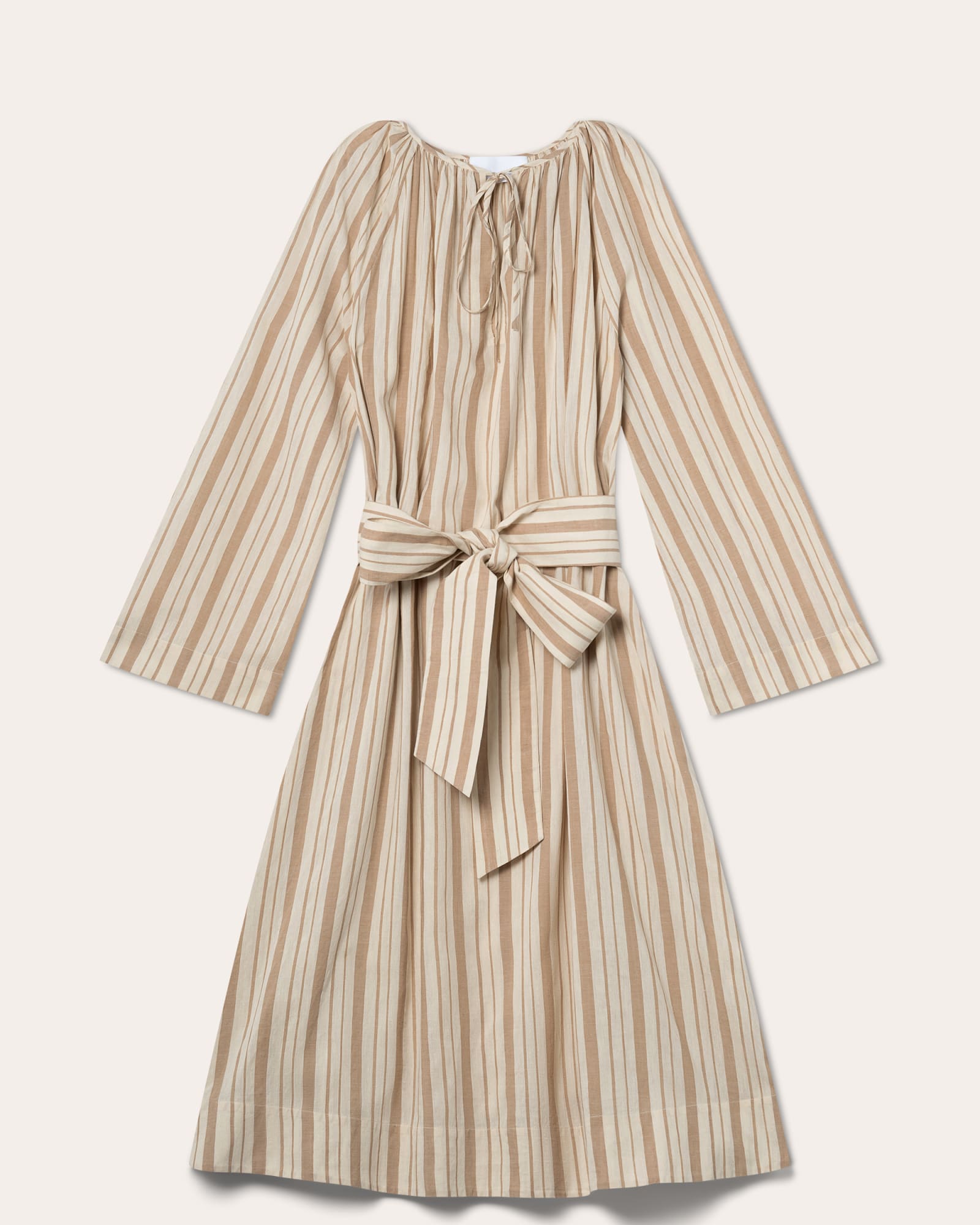 Ami Dress | Driftwood Yarn Dyed Stripe