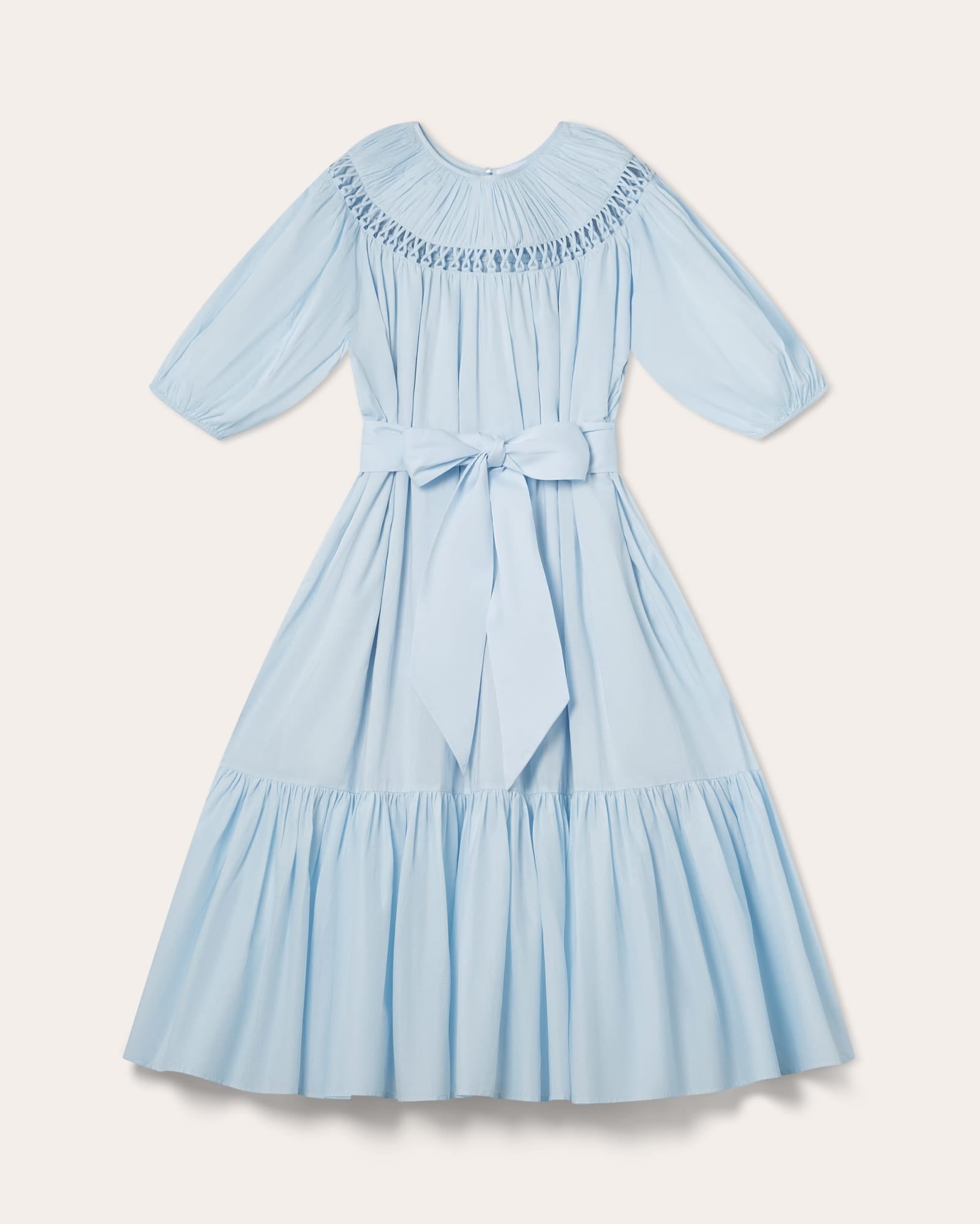 Oversized Ruched Tier Dress