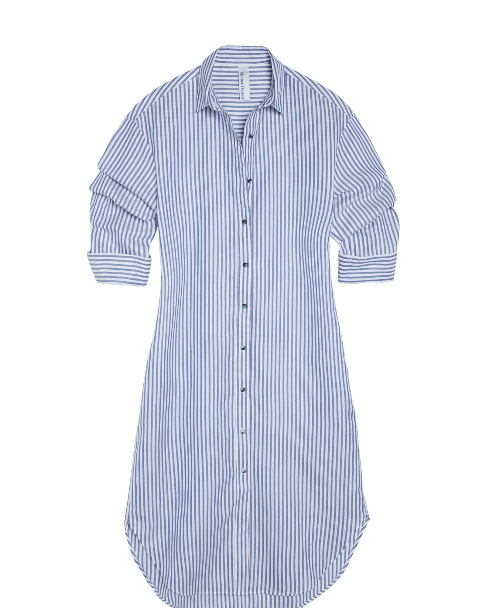 The Shirtdress | Blue and White Stripe