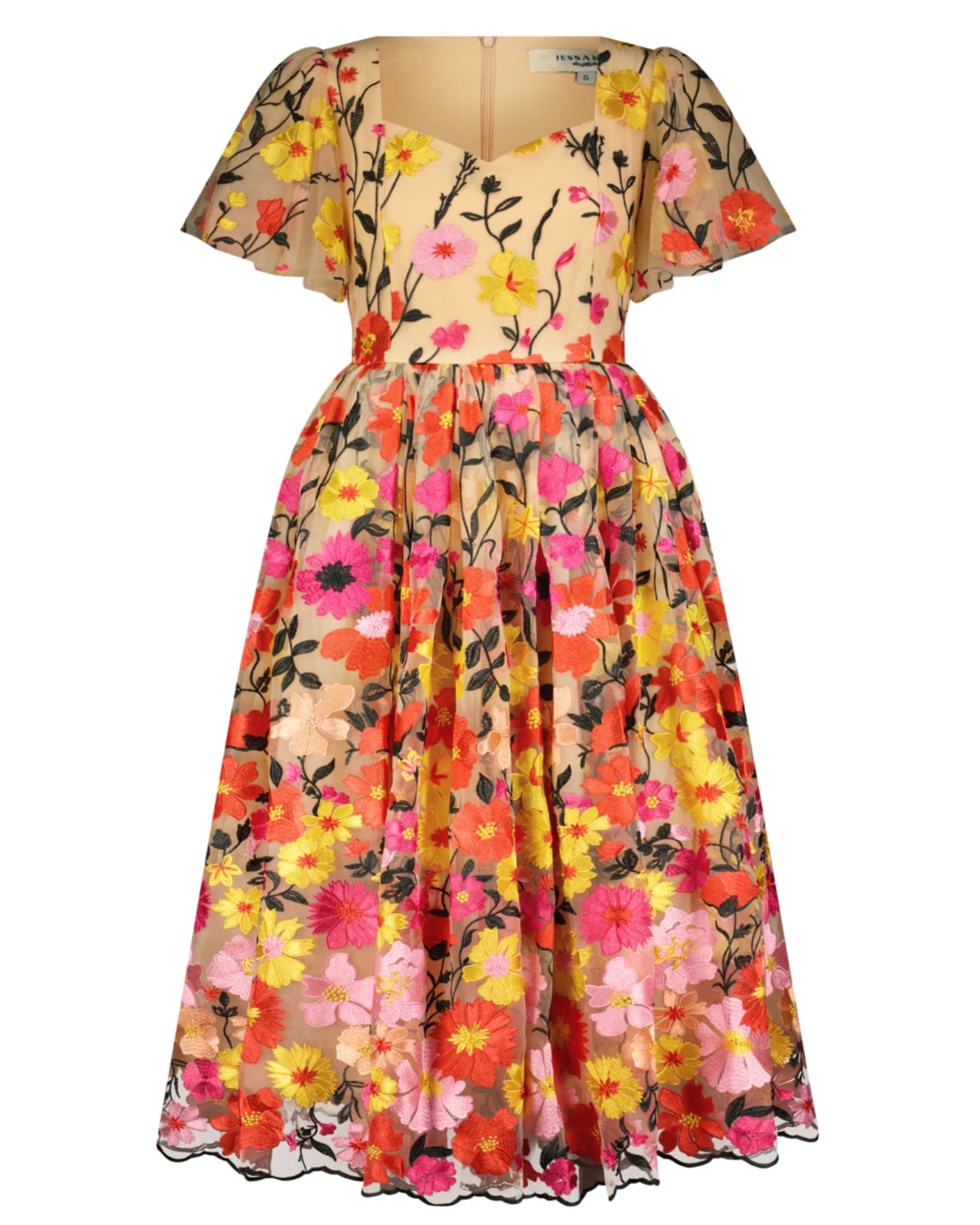 English Garden Dress | Pink Multi