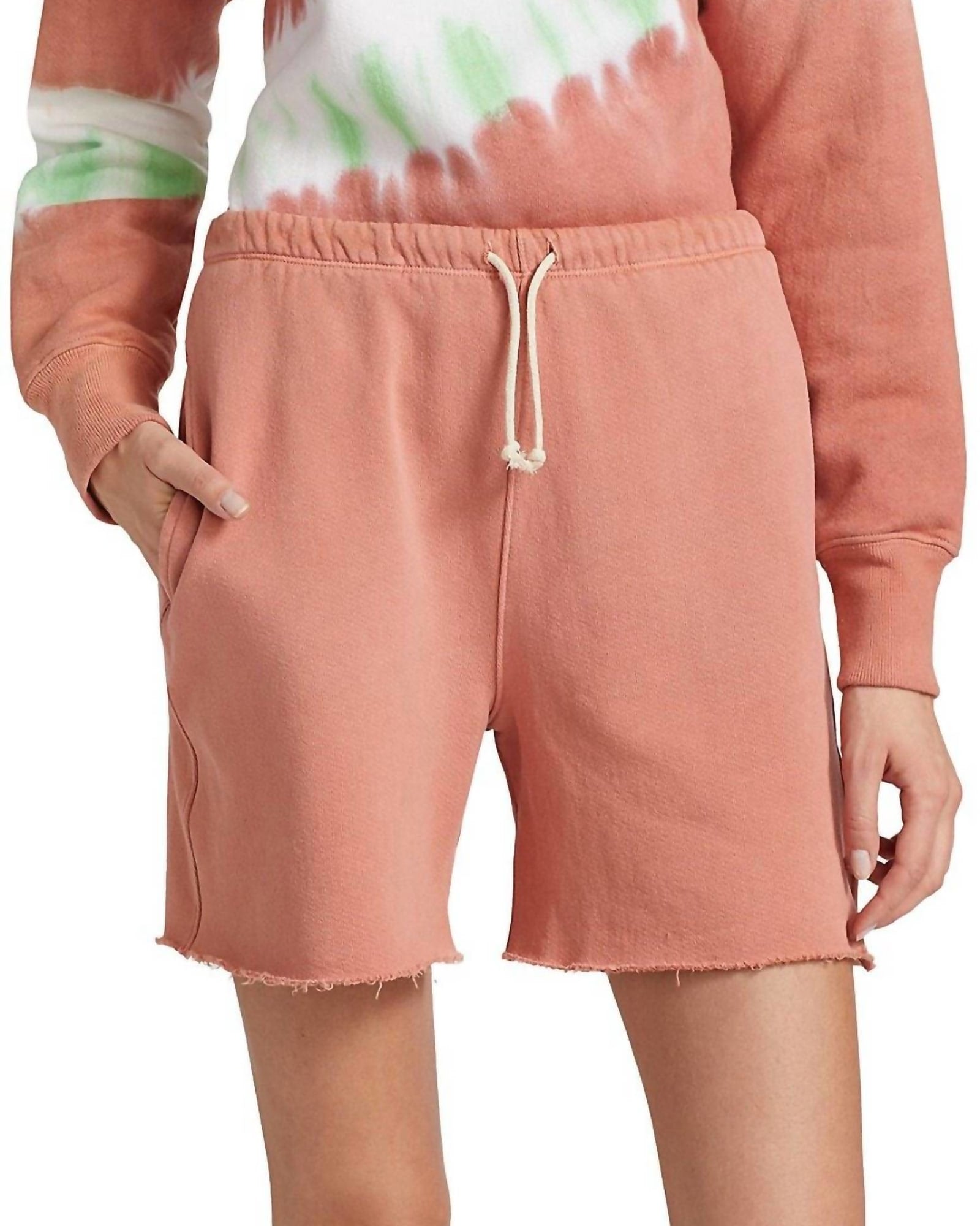 80S Sweat Short In Faded Clay | Faded Clay