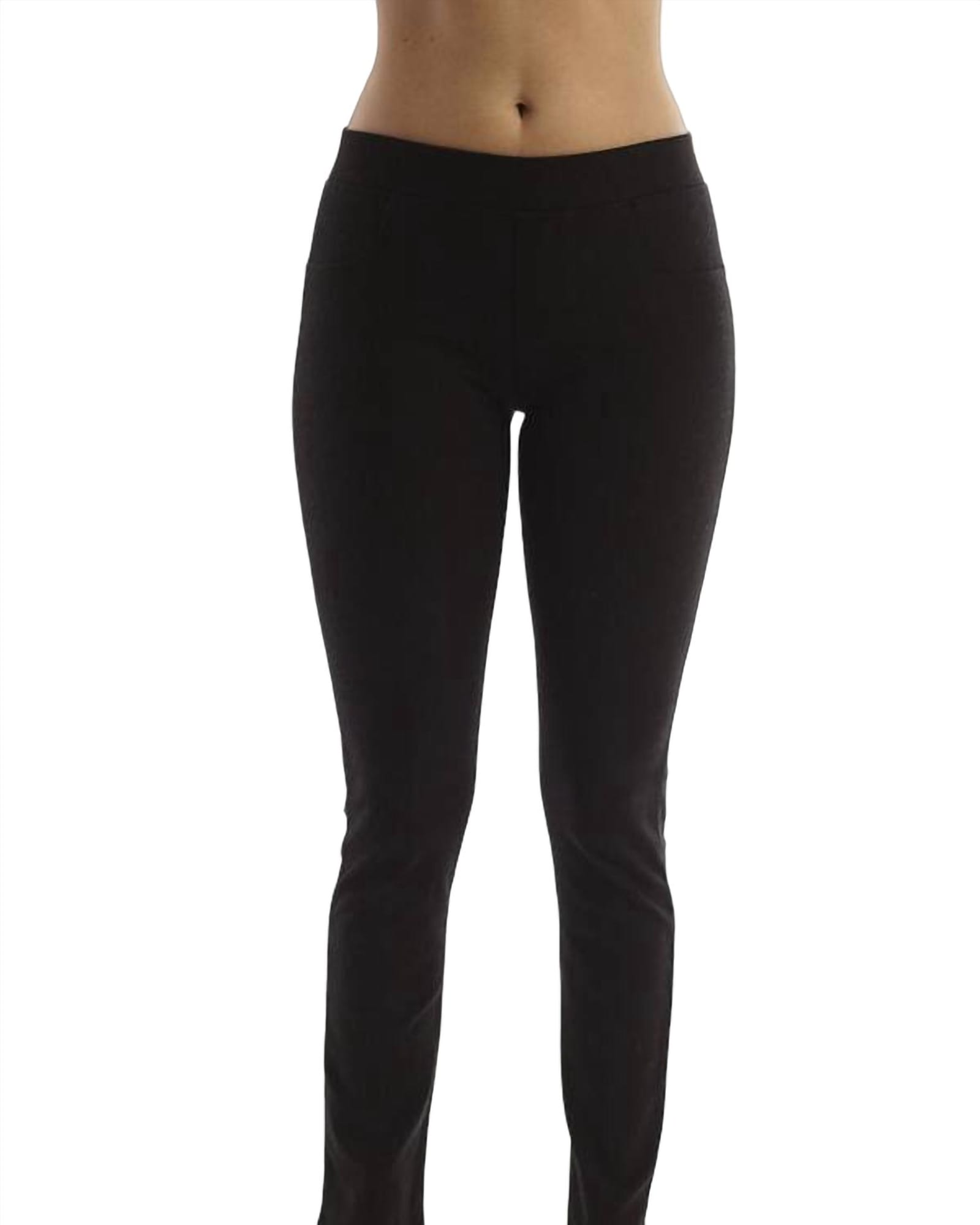 Pull-On Jeggings In Black | Black