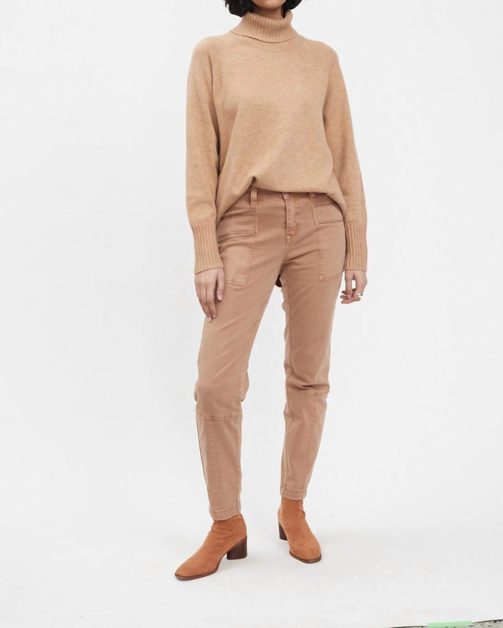 Olivia Slim Ankle Pants In Butter Rum | Butter Rum