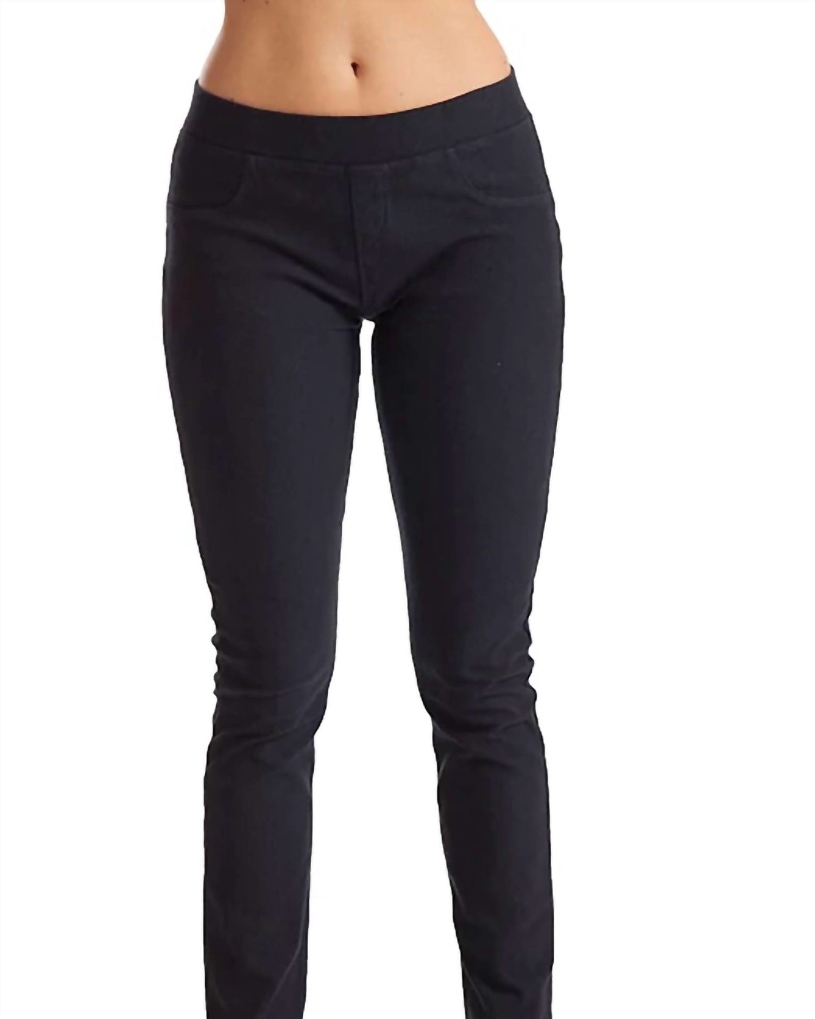 Mid Rise Jegging In Charcoal | Charcoal