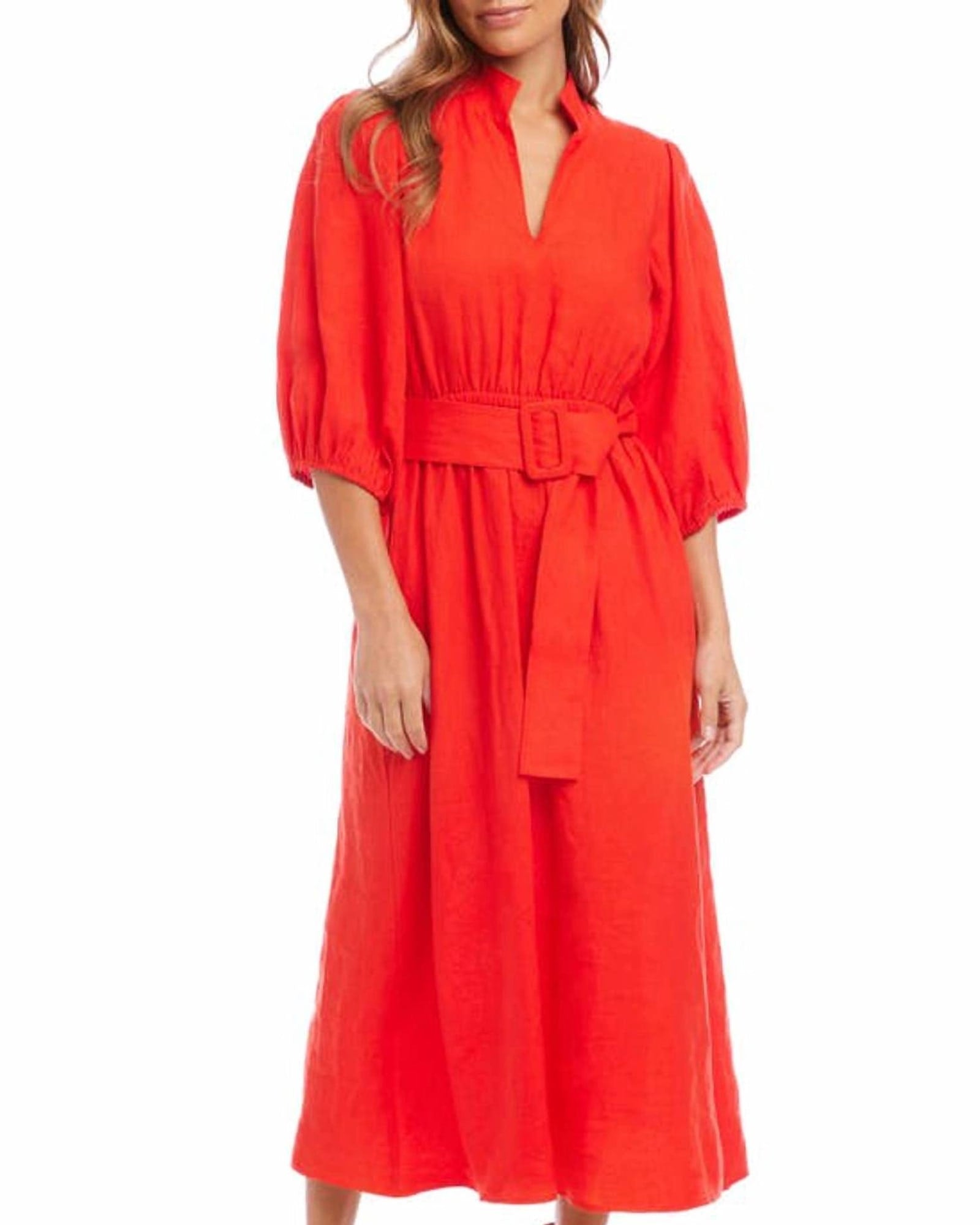 Quinn Dress In Saffron | Saffron