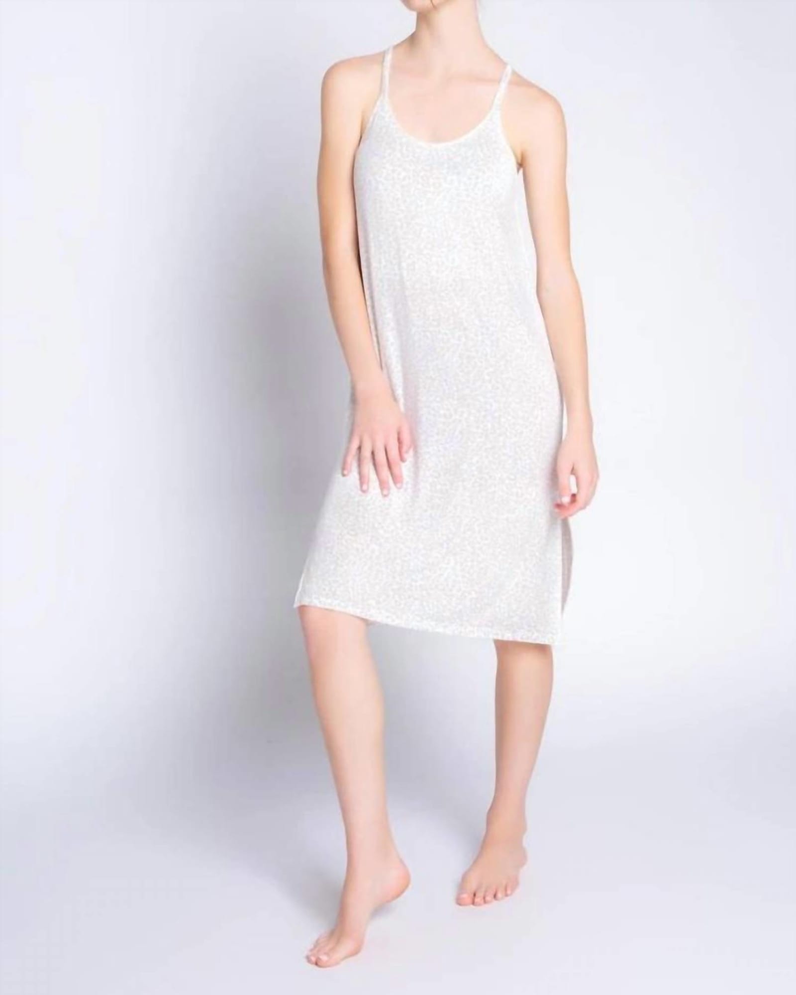 Sunburst Modal Dress In Ivory | Ivory