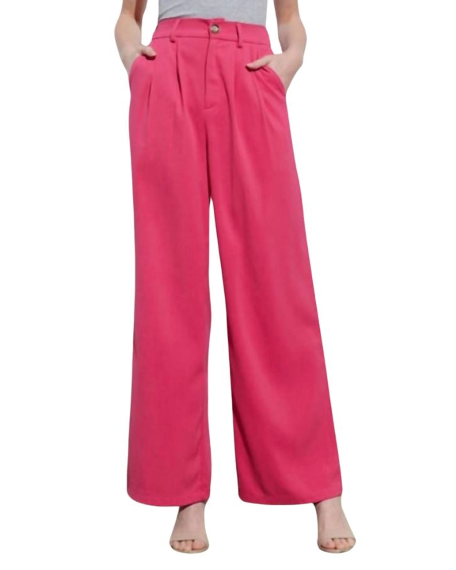 Dress Pants In Pink | Pink
