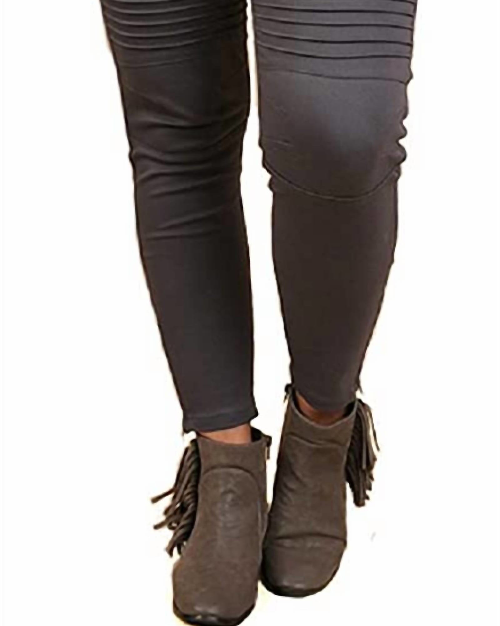 Motto Plus Jeggings In Charcoal Washed | Charcoal Washed