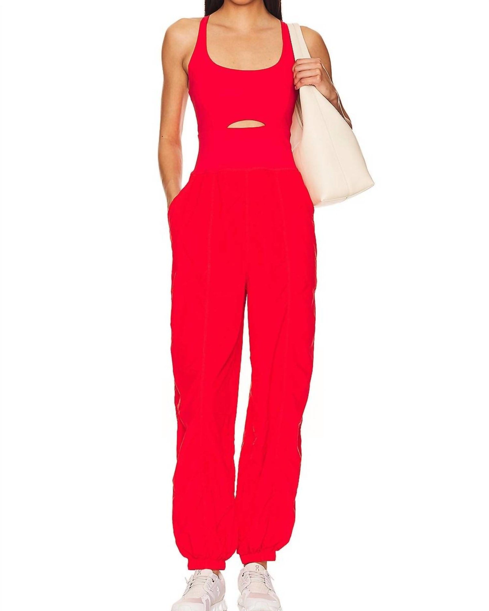 Movement Righteous Onesie in Red | Red