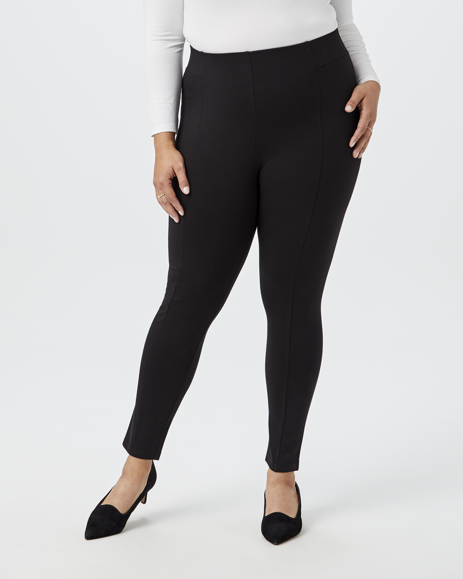 Plus Size Black Leggings