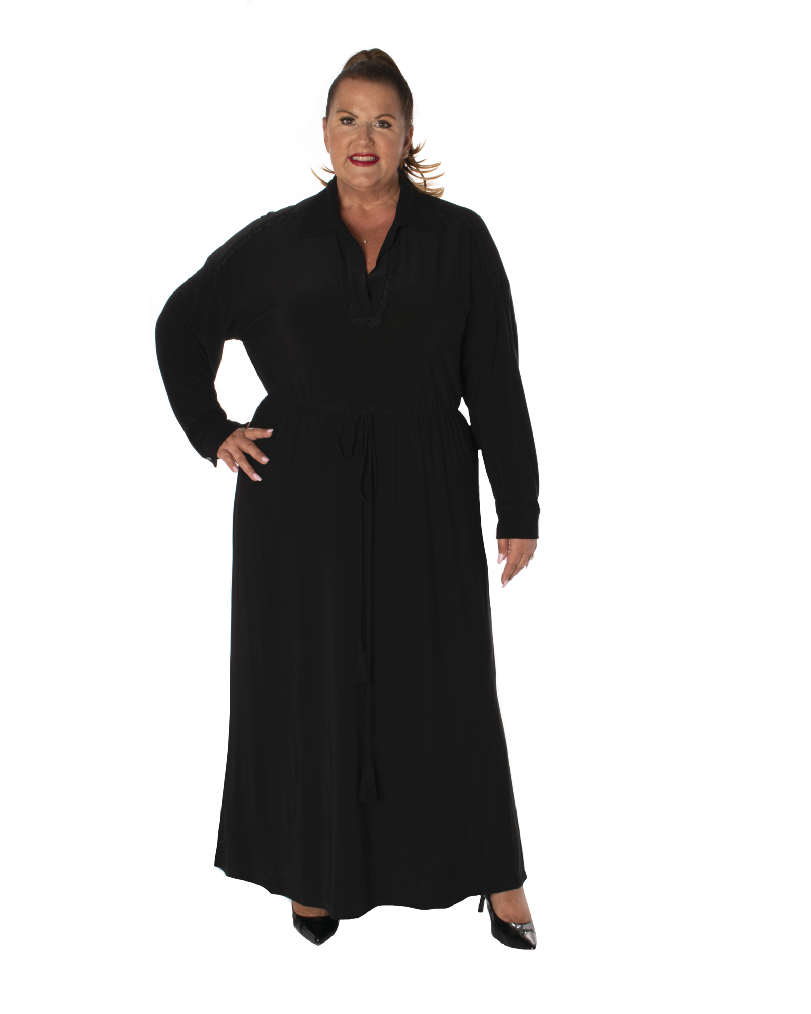 Mariah Maxi Dress | Black