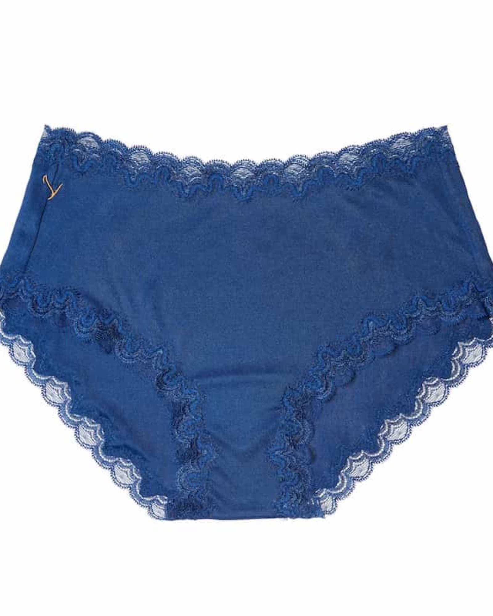 Soft Silk Panties | Estate Blue