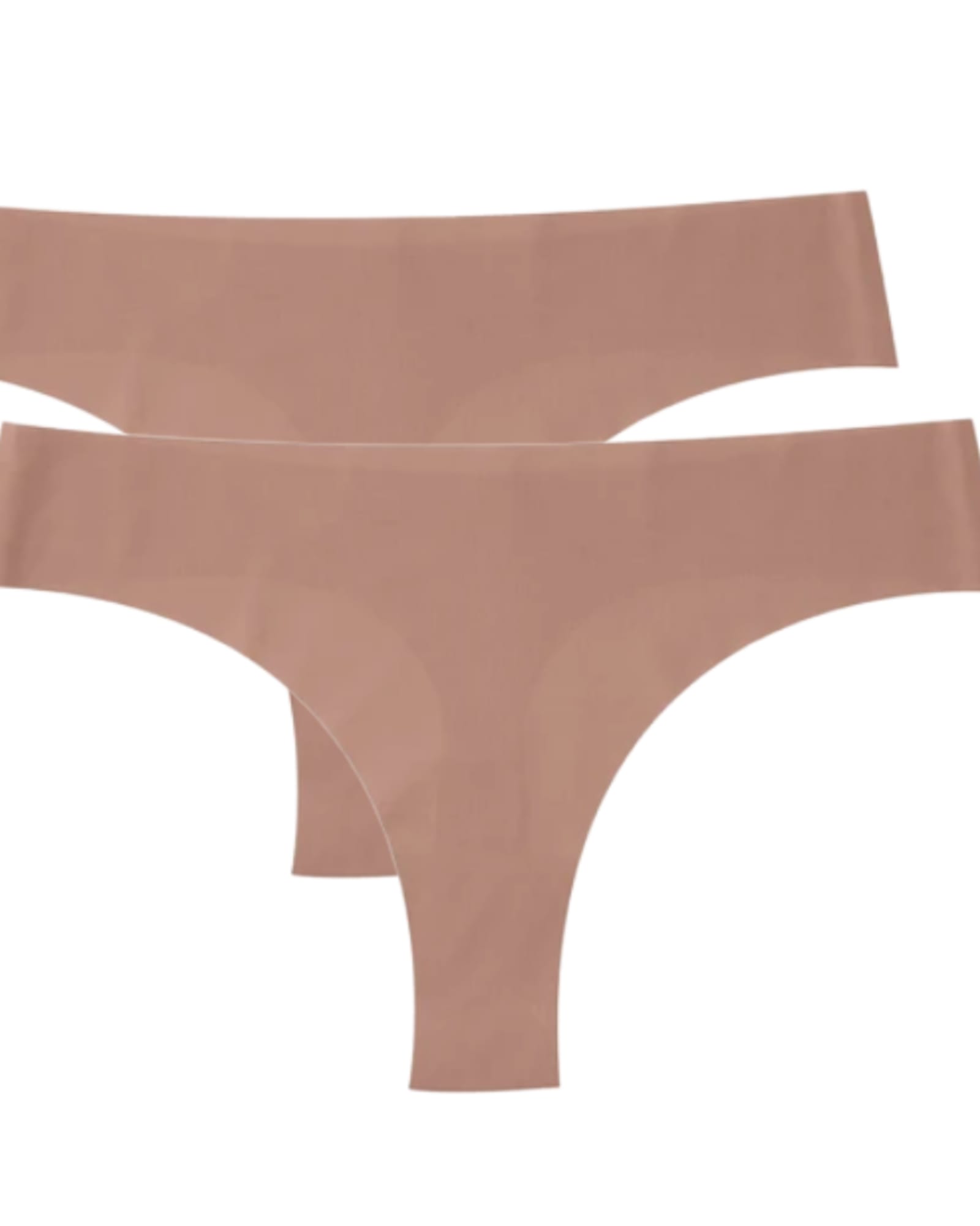 Yummie Non-shaping Bikini - Seamless Briefs In Desert Rose