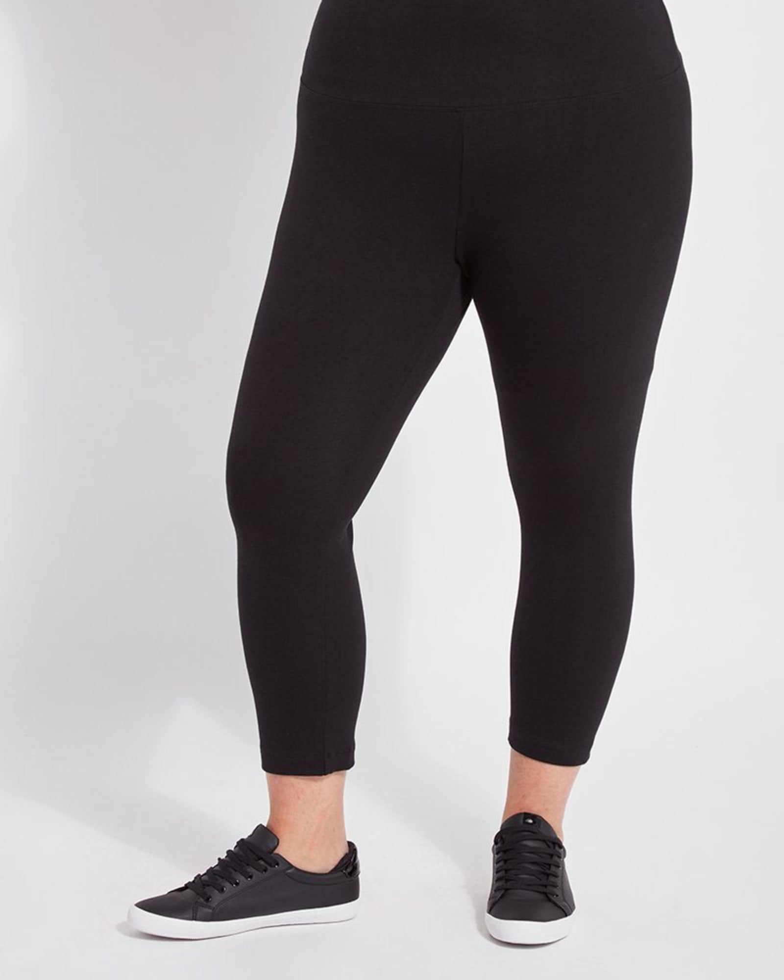 Buy Plus Size Pintuck Detail Flexi Waist Flared Leggings with
