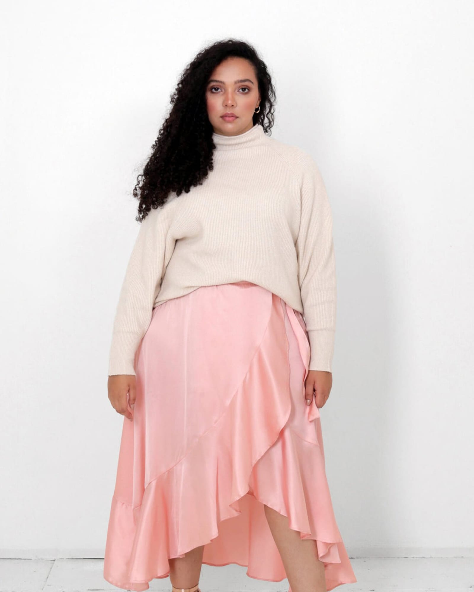 Juliette Wrap Skirt | Copper Blush