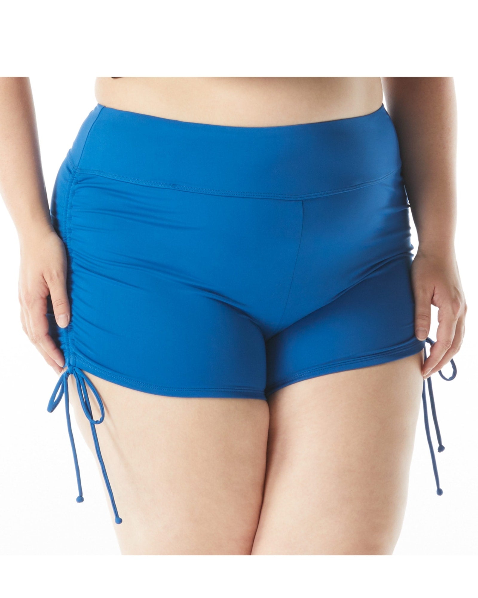 Blake Side Tie Swim Short | BLUE BLISS